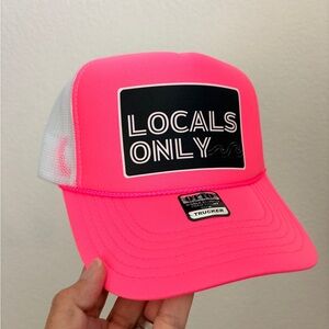 Locals Only Neon Pink OTTO Trucker Hat